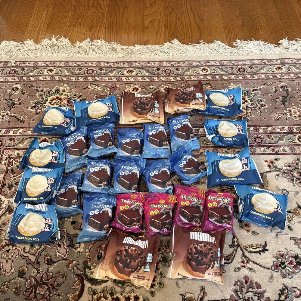 Prime Bites Protein Brownie And Cinnamon Sweet Rolls 28 Count Variety Ex 2026 27